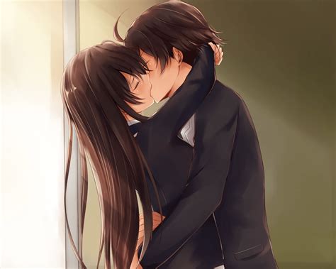 Anime Kiss Moments