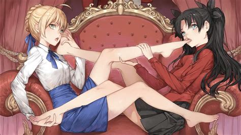 Anime Lesbian Feet Sex