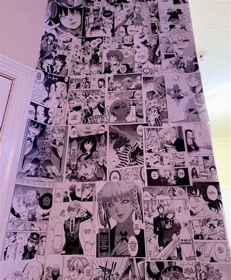 Anime Manga Panel Wall