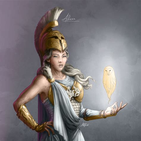 Athena Greek Goddess Of Wisdom