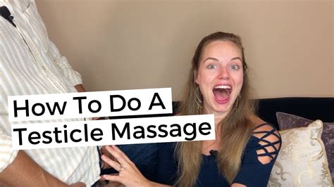 Ball Massage With Cum Shot