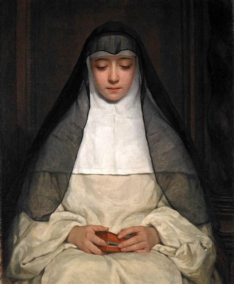 Beautiful Nun Painting