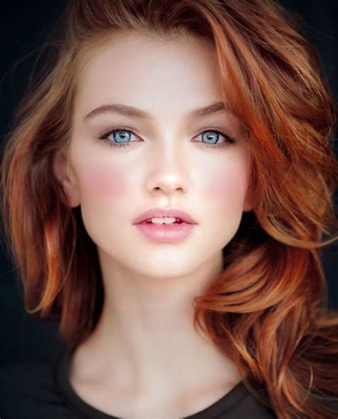Beautiful Red Hair Woman