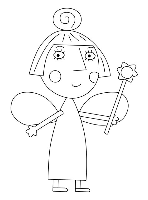 Ben And Holly Coloring Pages Printable