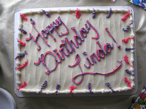 Birthday Cake Linda