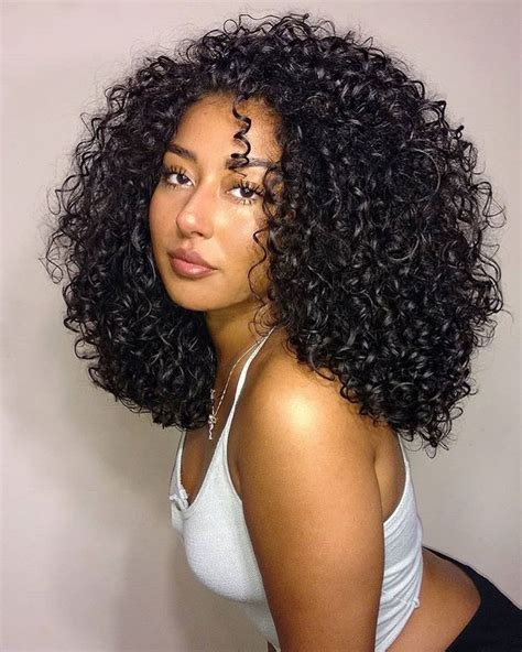 Black Woman Curly Hair