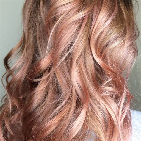 Blush Rose Hair Color