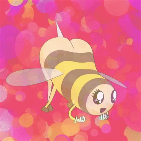Cartoon Pixel Bee Hot GIF
