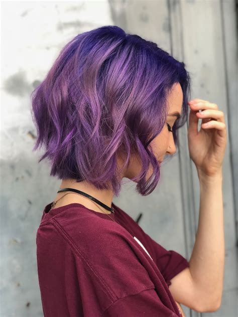 Cool Purple Hairstyles