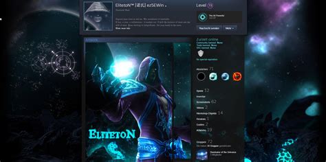 Cool Steam Profile Backgrounds