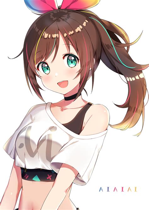 Cute Anime Girl With Ponytail