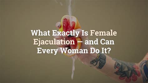 Ejaculation Inside Woman