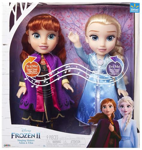 Elsa And Anna Singing Dolls