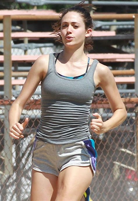 Emmy Rossum Working Out