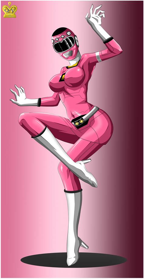 Gambar Topeng Power Ranger Pink