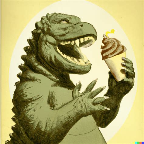 Godzilla Ice Cream