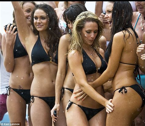 Group Women Shower Together