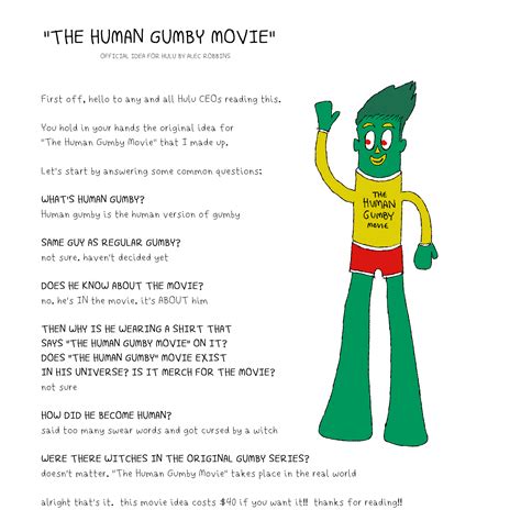 Gumby Human