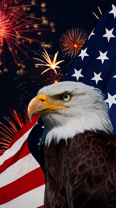 Happy Fourth Of July Eagle