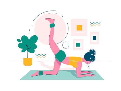 Health Fitness Exercise Illustrator