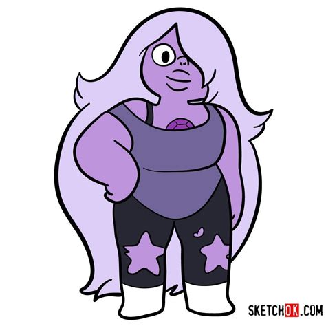 How To Draw Amethyst Steven Universe