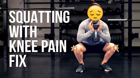 Knee Pain When Squat