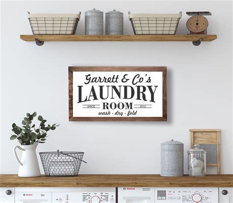 Laundry Room Signs