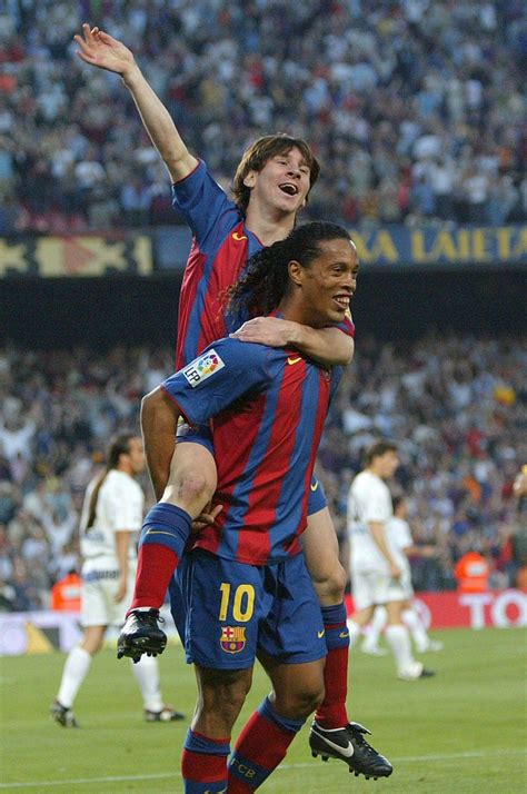 Lionel Messi And Ronaldinho