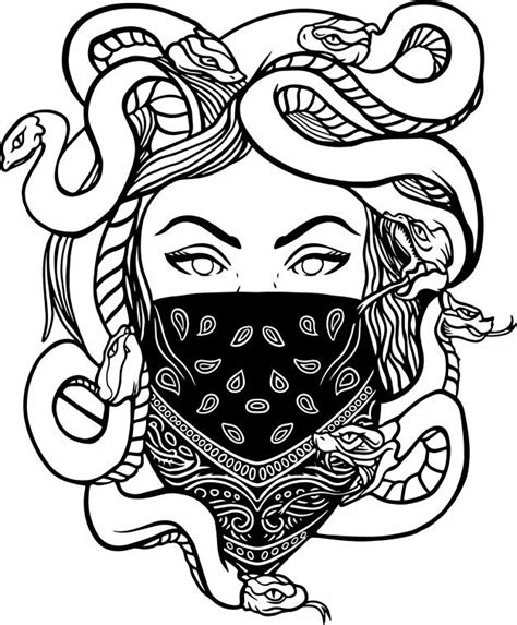 Logo Gangster Medusa