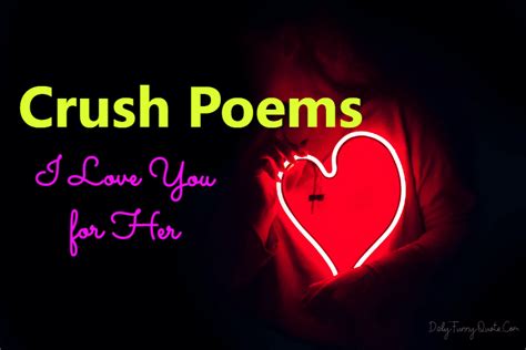 Love Poems For My Crush