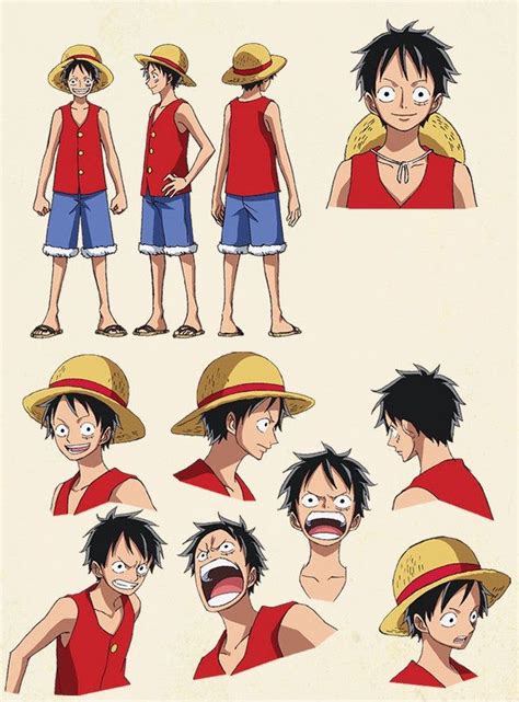 Luffy Character Design