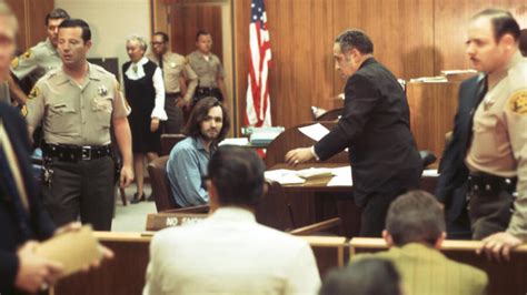 Manson Trial Photos