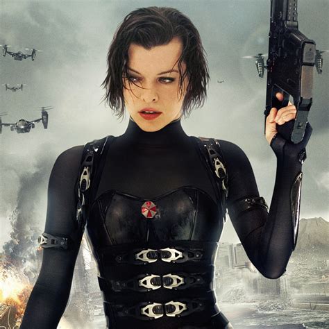 Milla Jovovich Hair Resident Evil