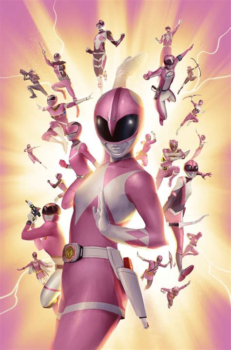 Morphin Power Rangers Pink Fight