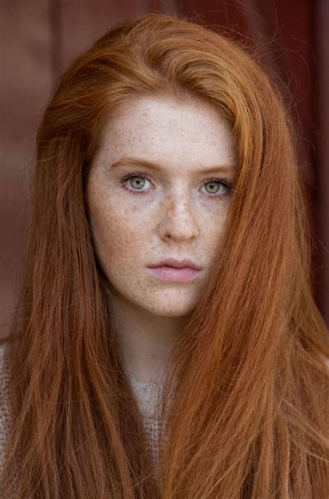 Most Beautiful Natural Redhead Woman