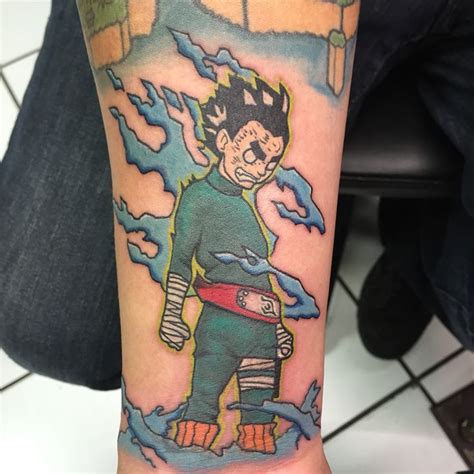 Naruto Rock Lee Tattoo