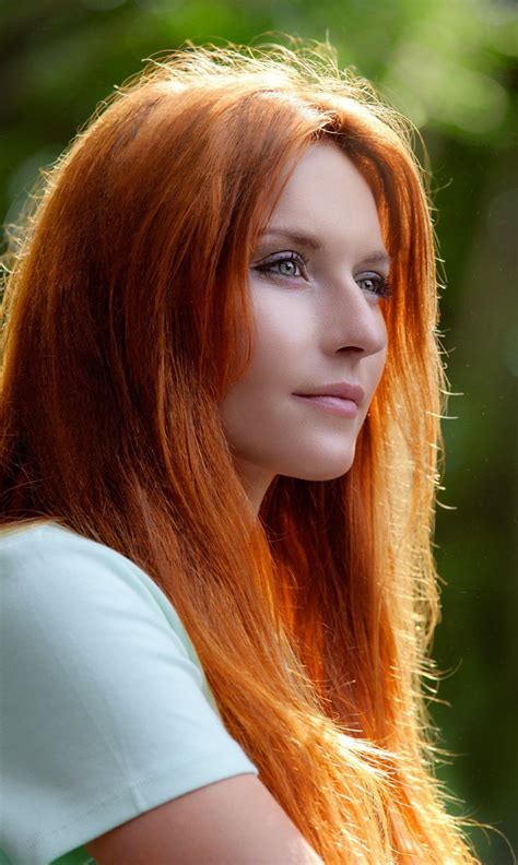 Nude Redhead Hair Long Very Woman