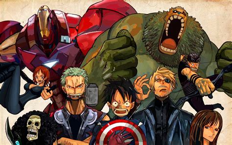 One Piece Avengers