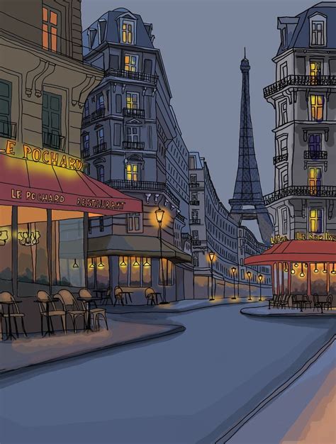 Paris City Ilsutrasion