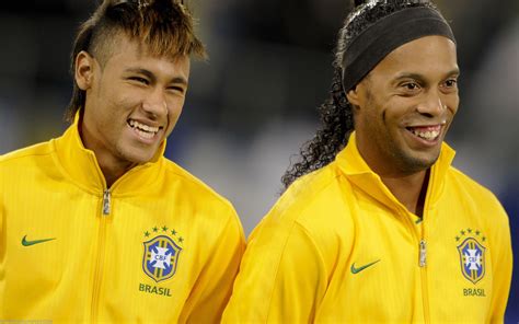 Pel And Ronaldinho And Neymar