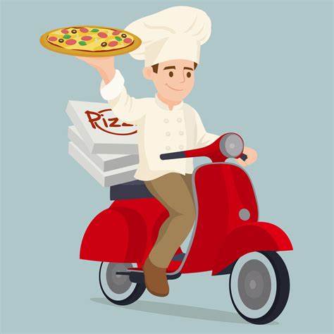 Pizza Delivery Scooter