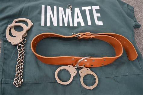 Prisoners Handcuffs And Leg Cuffs