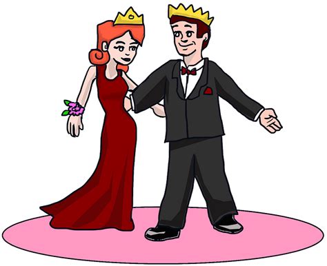 Prom King And Queen Clip Art