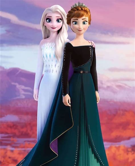 Queen Elsa  Princess Anna