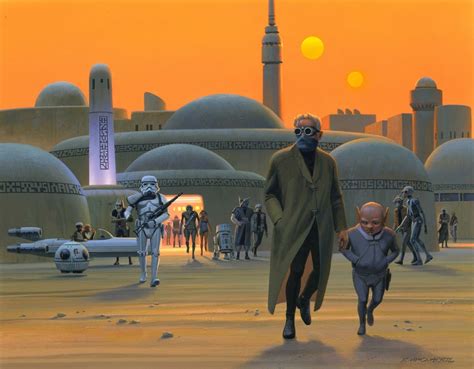 Ralph McQuarrie Star Wars Sketches