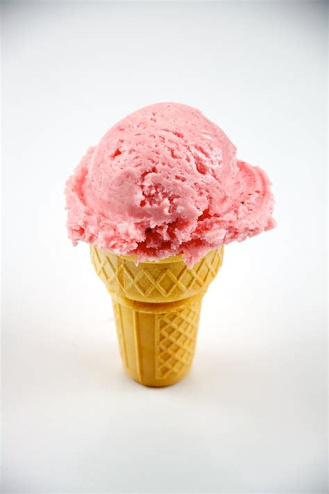 Red Ice Cream Cone