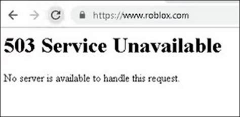 Roblox This Service Is Unavailable