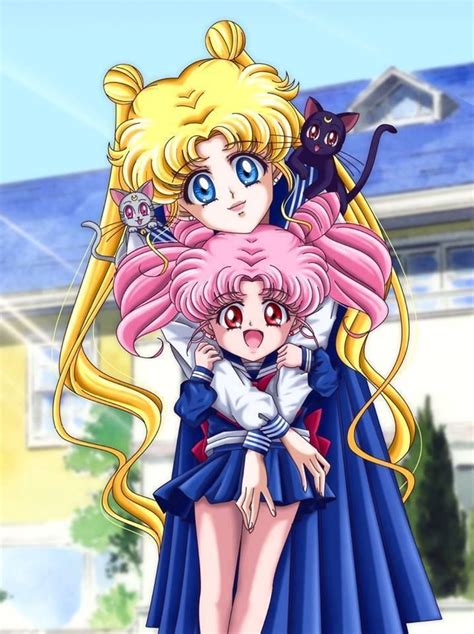 Sailor Moon Rini And Diana