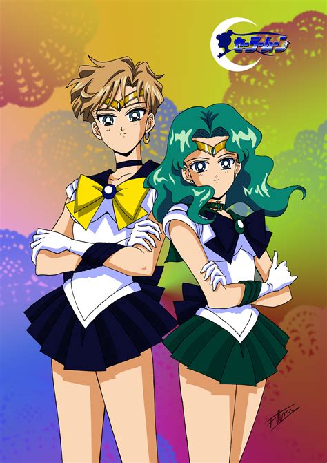 Sailor Uranus And Neptune Menikah