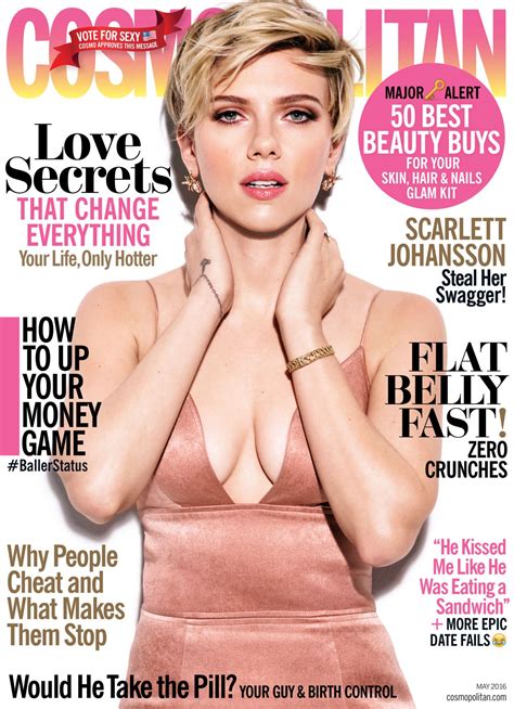 Scarlett Johansson Cosmopolitan Magazine